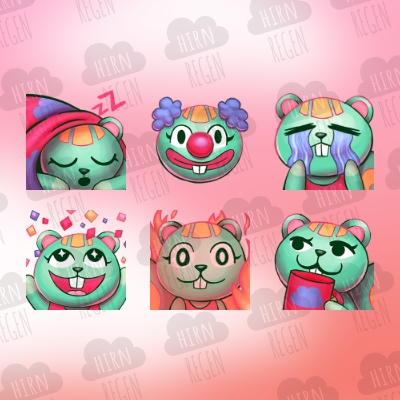 Animal Crossing Emotes für twitch
